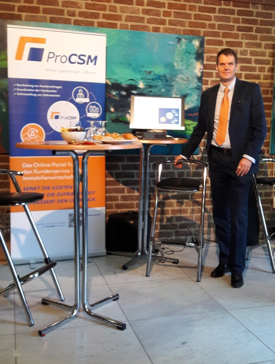 procsm24's tweet photo. @procsm24 auf der #vnwi Verwaltertagung am 3.2.2018 in #Koeln 
#proptech #digitalisierung #wohnungswirtschaft20 https://t.co/nzrYeVPfL1