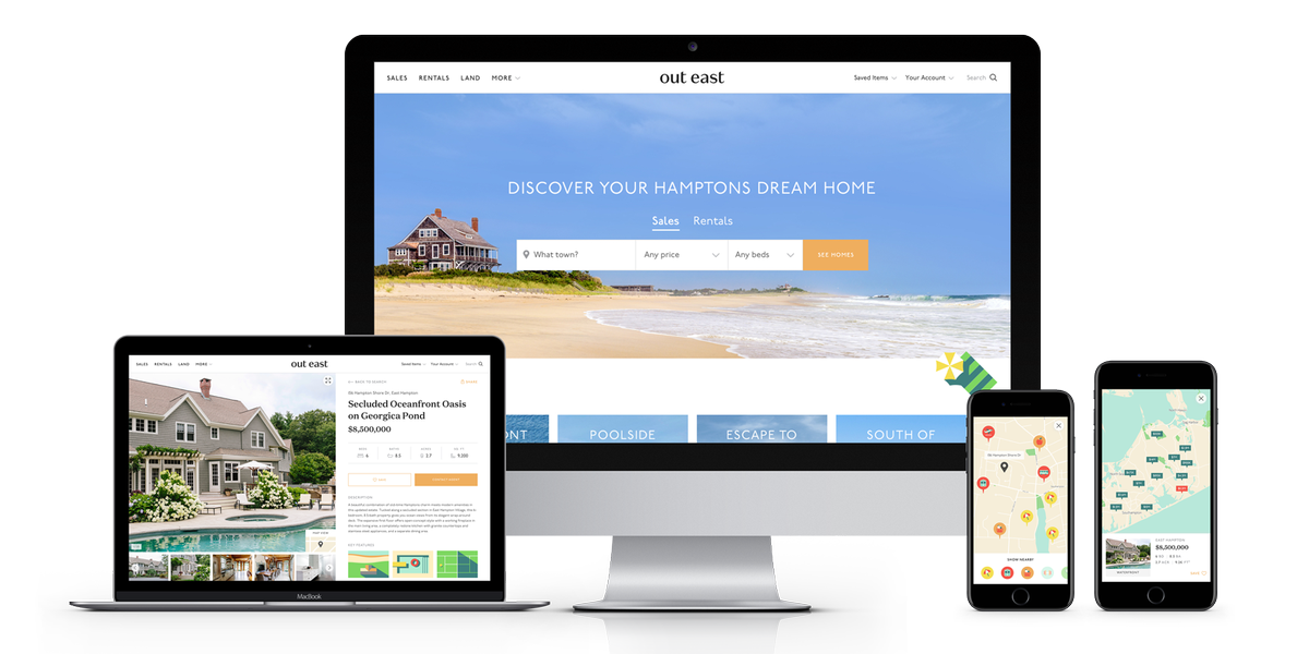 Having grown up in NYC, I’m personally excited to announce the official launch of Out East, <a href="/ZillowGroup/">Zillow Group</a>’s new Hamptons-focused brand and third hyper-local NY brand. Renters and buyers can browse Hamptons real estate on desktop and mobile today. #ZGLife outeast.com