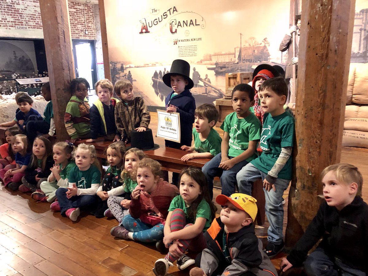 These cuties from Open Door Preschool visited today! They are learning about how the power of wheels can make electricity #hydropower. 💡🤓