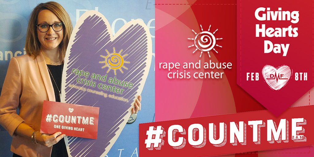 Healing the Hurt award winner and RACC volunteer, Andrea Berg #GivingHearts18 #CountMe givingheartsday.org