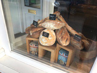 HambletonBakeWB's tweet photo. The #TalentedTania has been working her magic on our shop windows again! #talentedteam https://t.co/g7FgdZKyyN