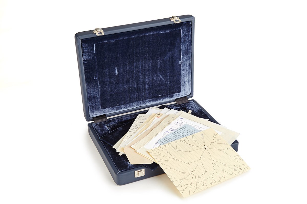 Excited to see my screenprints ‘Y not I’ installed at the Chapel <a href="/HoStBarnabas/">House of St Barnabas</a> London. PV Thursday 1 March 2018 6.30–9pm; exhibition continues 2–3 March 12–7pm. Bob's beautiful case putting in appearance, too. nicolepolonsky.com/news.html