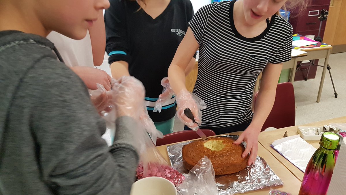 PantherVP's tweet photo. Cake decorating has begun! #MasterDecorators @STCTimberwolves @KidsAbility https://t.co/Nr8aPdyCg6