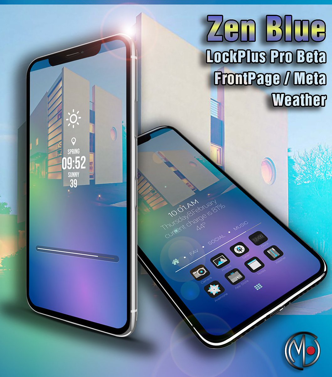 Metaserph's tweet photo. #ZenBlue #LockPlusProBeta #FrontPage #Meta @JunesIphone #ElectraJB10 #Anemone @coolstarorg https://t.co/PHKSiFpIKL