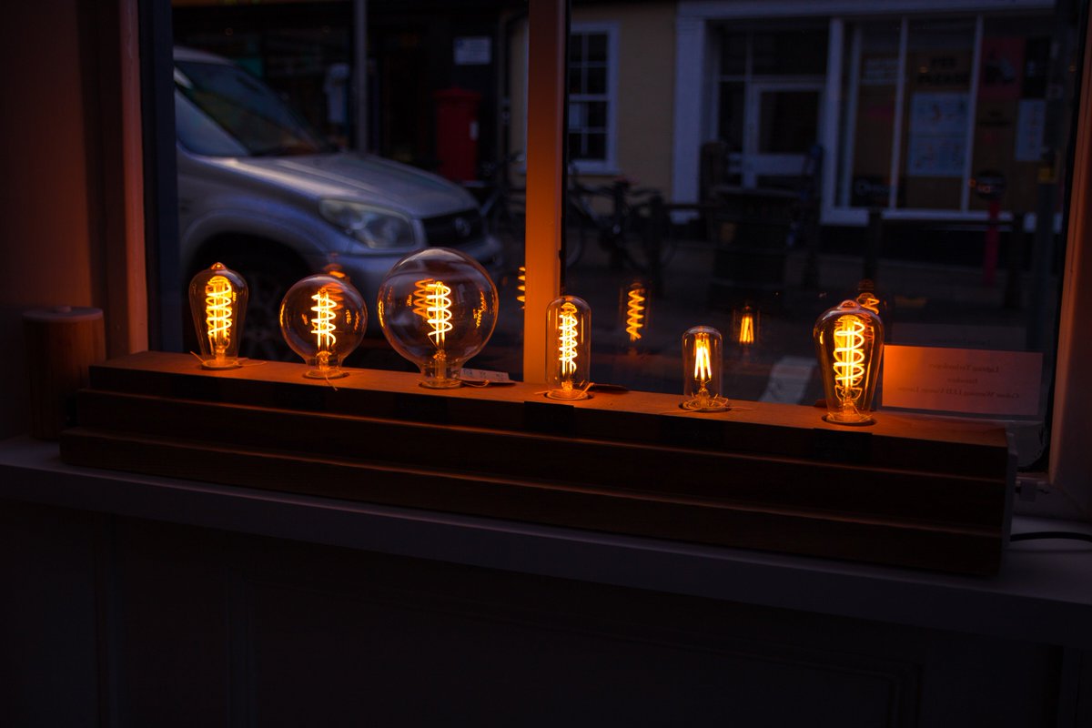 #lighting #design #interiors #technologies Come and see our dim to warm Vintage LED lamps