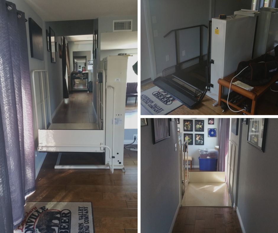 PMCIncorporated's tweet photo. Macs Porch Lift in beautiful #Carlsbad home. #PacificMobility https://t.co/d027jZs6UQ