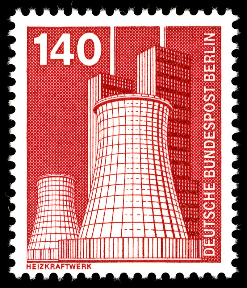 powerplantworld's tweet photo. Here’s a stamp featuring Vattenfall’s HKW Lichterfelde thermal power station in Berlin (3 X 150 MW). Stamp was issued in 1975 as part of Germany’s Industrie und Technik series. Photo: wikimedia

#powerplant #vattenfall #lichterfelde https://t.co/kdfajYeCpY