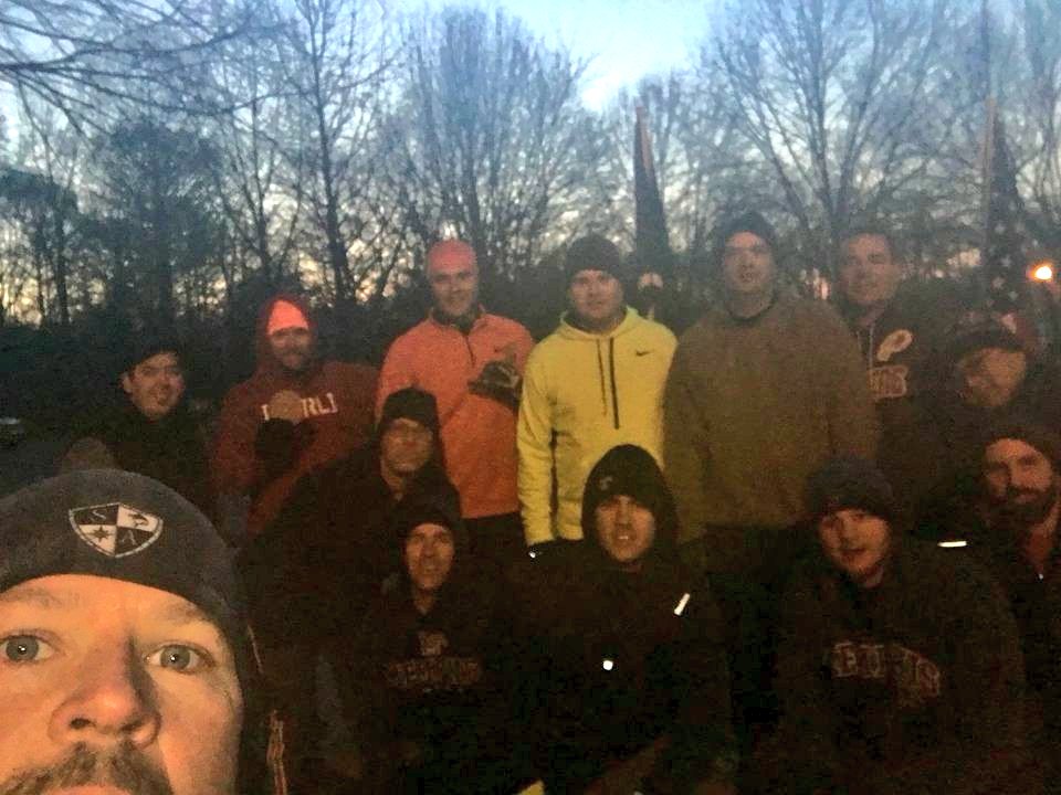 F3Memphis's tweet photo. 17 (1 FNG) at The Morg (1 #MerlotSplash)
14 (1 FNG) at The Lair
12 at @F3Berm
6 for #F3MBlackOps at Bert Ferguson
49 total PAX set a new record on an icy Thursday. @F3Expansion
#F3counts #ISI #DRP #BartlettBeats #CollierTrill #MemphisMojo #missingBermpic #thanksfornothingOzark https://t.co/m4a1qb9Wmg
