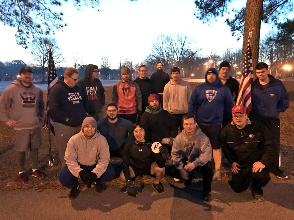 F3Memphis's tweet photo. 17 (1 FNG) at The Morg (1 #MerlotSplash)
14 (1 FNG) at The Lair
12 at @F3Berm
6 for #F3MBlackOps at Bert Ferguson
49 total PAX set a new record on an icy Thursday. @F3Expansion
#F3counts #ISI #DRP #BartlettBeats #CollierTrill #MemphisMojo #missingBermpic #thanksfornothingOzark https://t.co/m4a1qb9Wmg