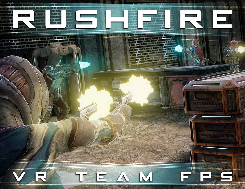RushfireVR's tweet photo. COMING SOON, chances to play Rushfire at your local VR arcade for cash and prizes! https://t.co/vspLB5UdDF