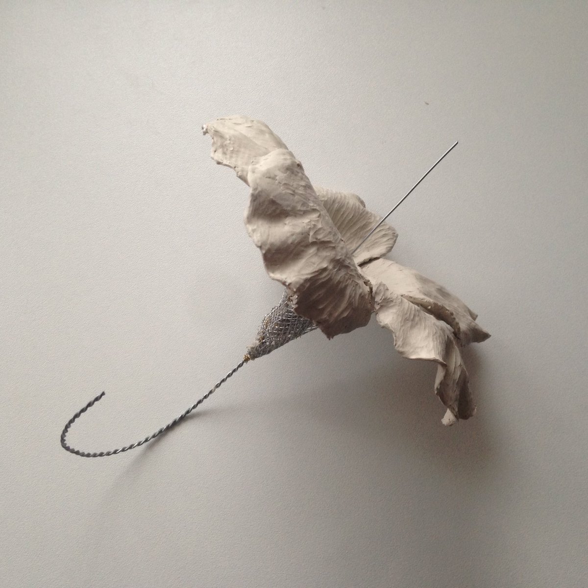 #hibiscus maquette. #plastaline