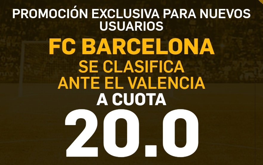 Juangayasalom's tweet photo. 🚨 Barça se clasifica HOY
👉🏻 Cuota: 20€
💳 Solo si te registras desde
https://t.co/hNqwrpg5t3

🍬 De regalo mi PREMIUM hasta 30 de abril https://t.co/D3vOwQiVXs