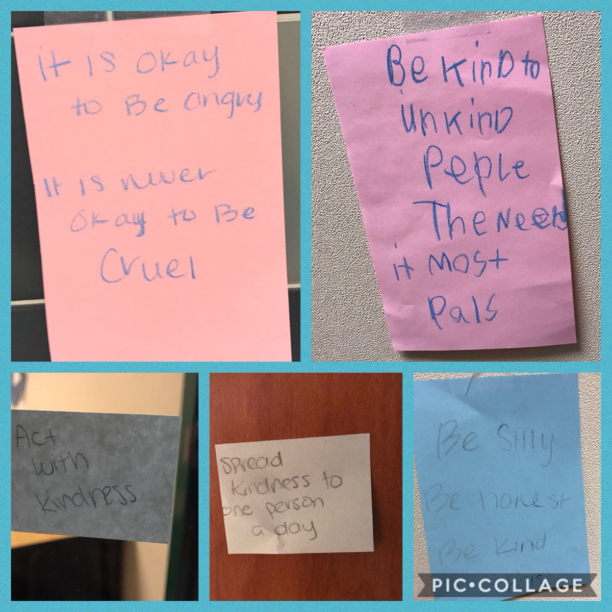 KaylaD_Martinez's tweet photo. ❤️ seeing reminders of kindness around @BrenhamElem from @Brenham_PALs. Thanks for all you do for our students! #seaofcubs https://t.co/fcLaFjTtQo