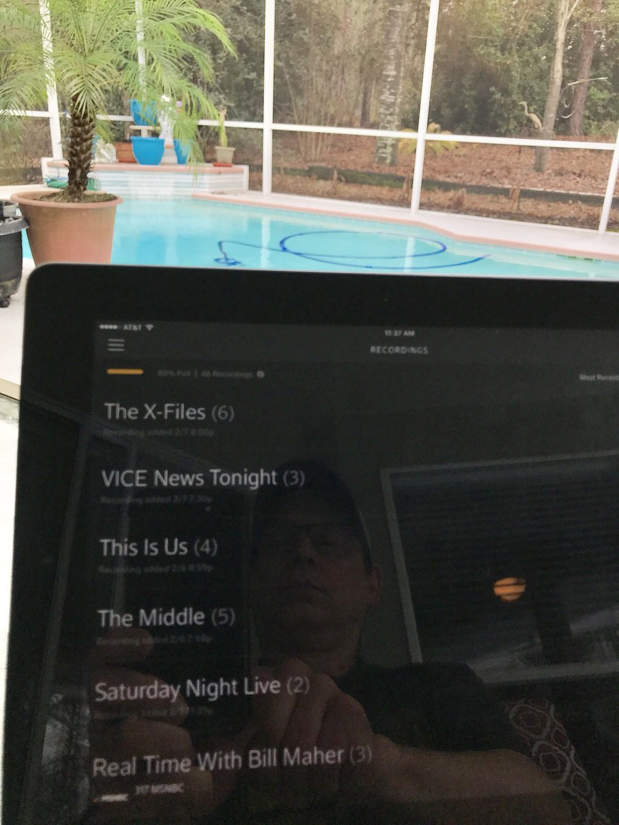 Stabwalt's tweet image. Still blown away that I can watch my DVR from Florida. I ❤️ technology.  #xfinitystreamapp #Xfinity #Ad