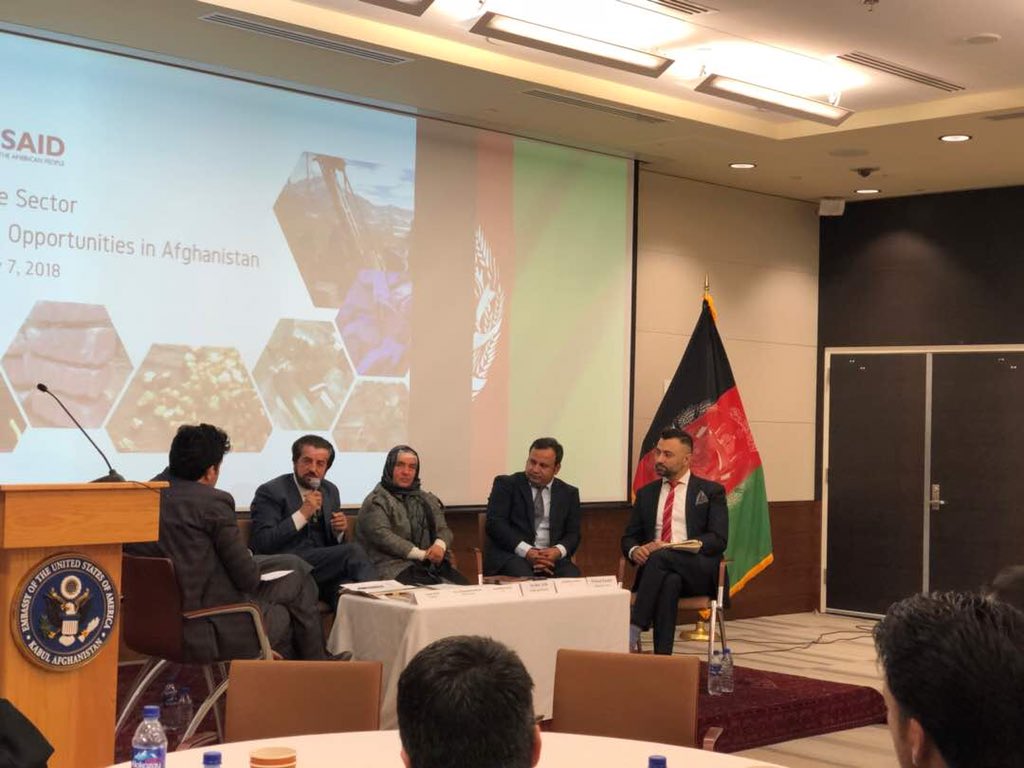 AWRMining's tweet image. Thank you to the @USEmbassyKabul and @USAIDAfghan for organizing the Private Sector #Investment Opportunities dialogue along with members of the #Government, Civil Society and other stakeholders for a productive &amp;amp; valuable day in the #mining sector of #Afghanistan #awrmining