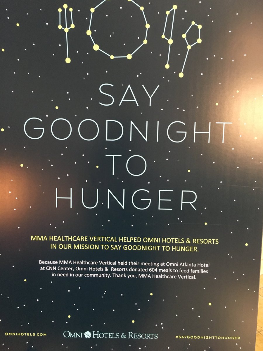 #SAYGOODNIGHTTOHUNGER cc: @MMAMidAtlantic