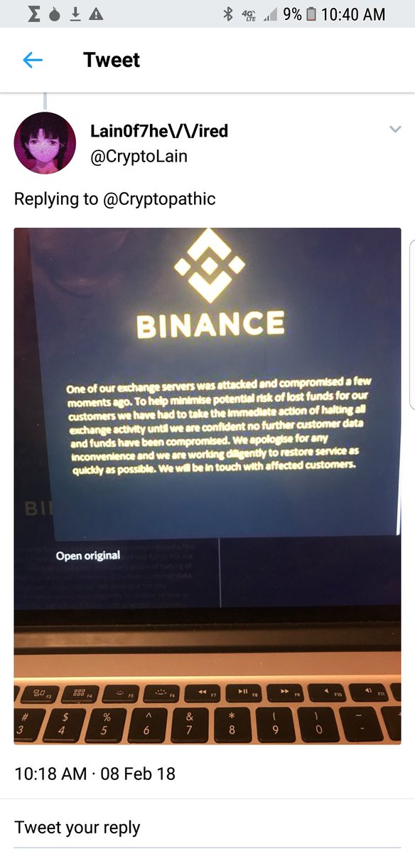 officialmcafee's tweet image. Not trying to spread FUD, but I have received dozens of reports like this one. I'm just trying to understand. As a security researcher, I know that potential hacks are far more easy to solve if investigated immediately. Days later magnifies the task by orders of manitude.