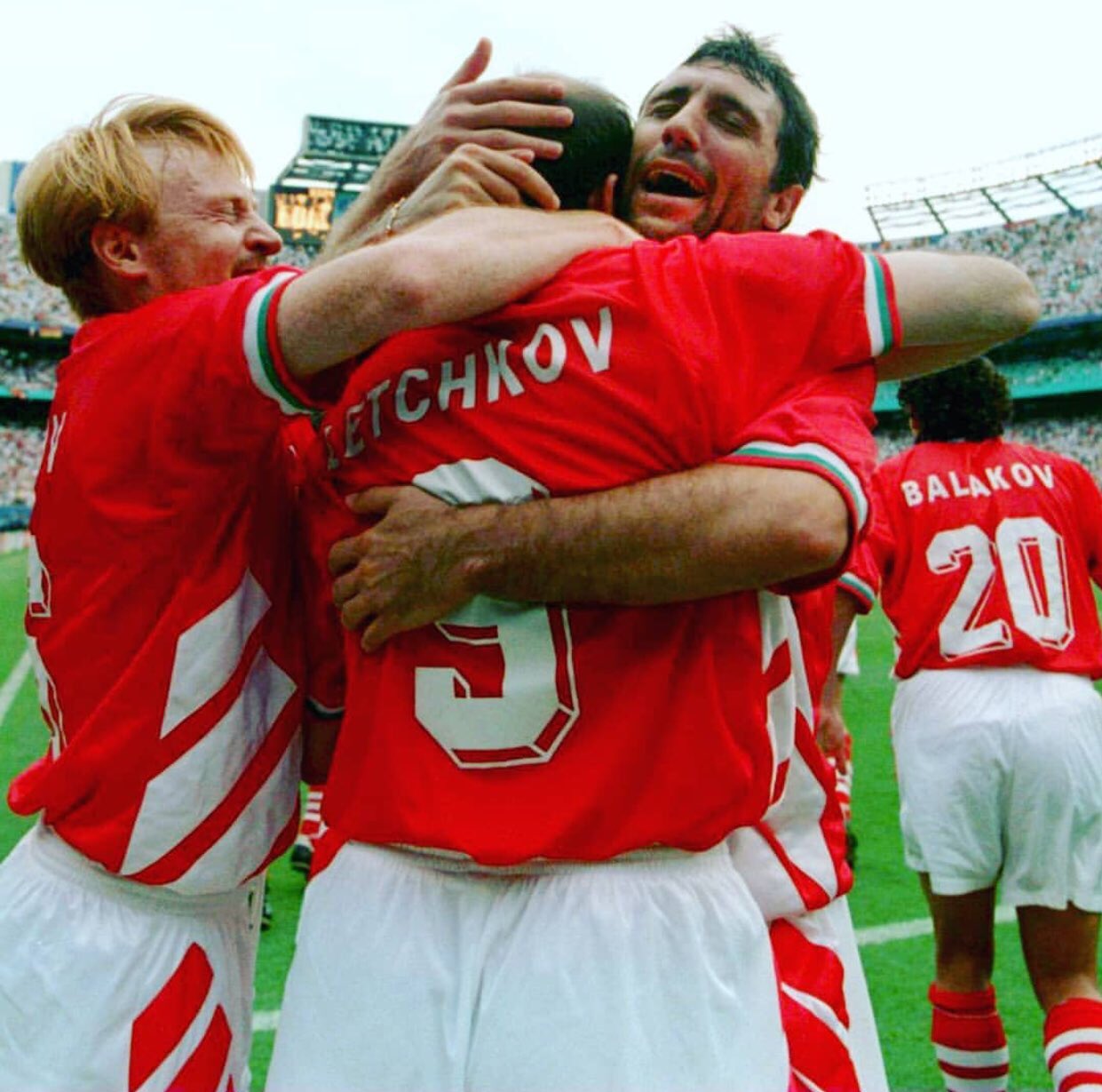 Happy birthday! Hristo Stoichkov. Golden shoe as the top scorer of the 1994 Fifa World Cup. 