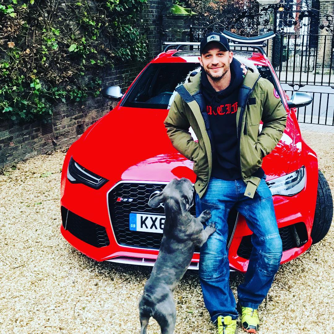 damadelaniebla's tweet image. Tom and Blu. New photo shared by @TonyaMeli on IG, 
#TomHardy #Audi