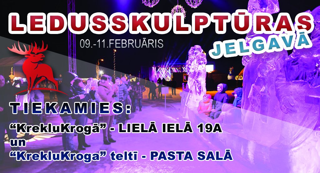 Ledusskulptūru laikā mūsu komanda būs gan krogā, gan Pasta salā.. tā kā nepaēdušu un nosalusū neatstāsim nevienu.. 😉👌