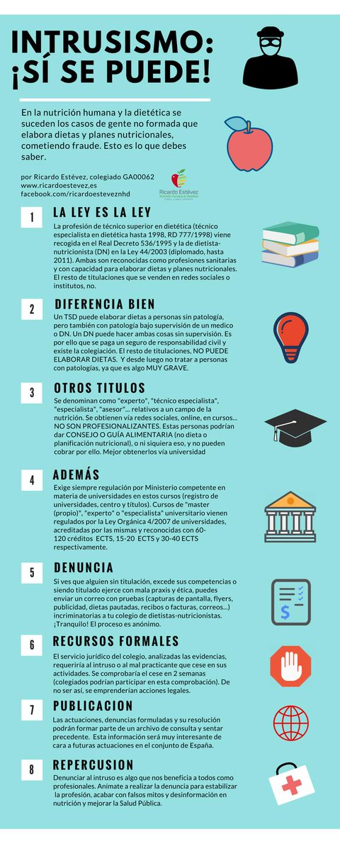 CodinnaNadneo's tweet image. Denuncia #siempre el #intrusismo profesional. Aquí tienes unos cuantos motivos🔜