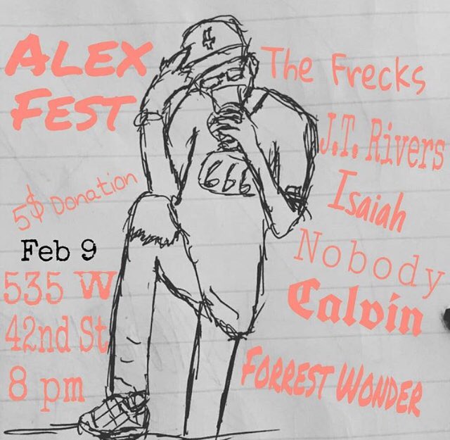 Projex__'s tweet image. ALEX FEST TOMORROW AT 8PM