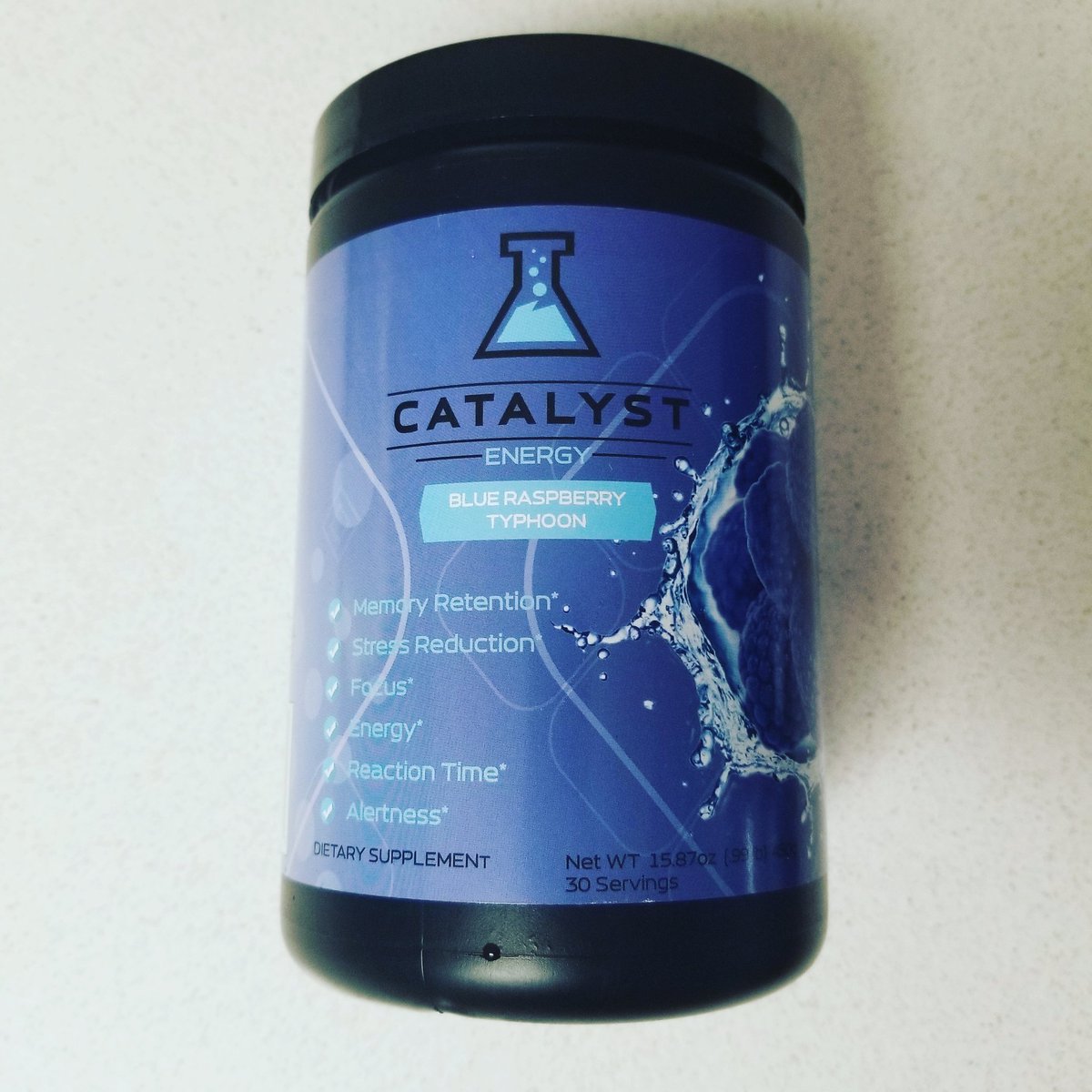 coliathtv's tweet photo. New @CatalystMints Blue Raspberry Typhoon IN and it's delicious! #catalystmints #raspberry #energy #focus https://t.co/CL9kNidYAV