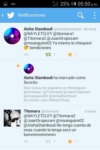 Sigo y recomiendo seguir a <a href="/AishaStambouli/">Aisha Stambouli</a>  en #Twitter e #Instagram