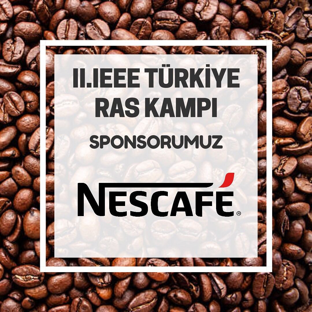 II.Türkiye RAS Kampının içecek sponsoru olan Nescafe'ye bize destek olduğu için teşekkür ederiz. ☕☕☕