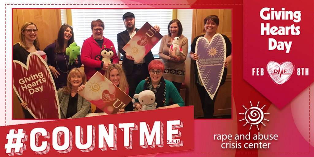 It’s been an amazing #GivingHearts18 so far!  On behalf of the 2,728 persons served last year, including 518 children, thank you so much! There’s still plenty of time to make an incredible impact - givingheartsday.org #countme