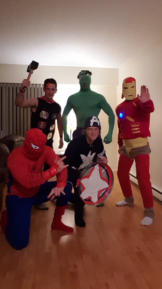 rak_attack4's tweet image. #Marvel10YearSweepstakes #IronMan - Halloween 2017 😂