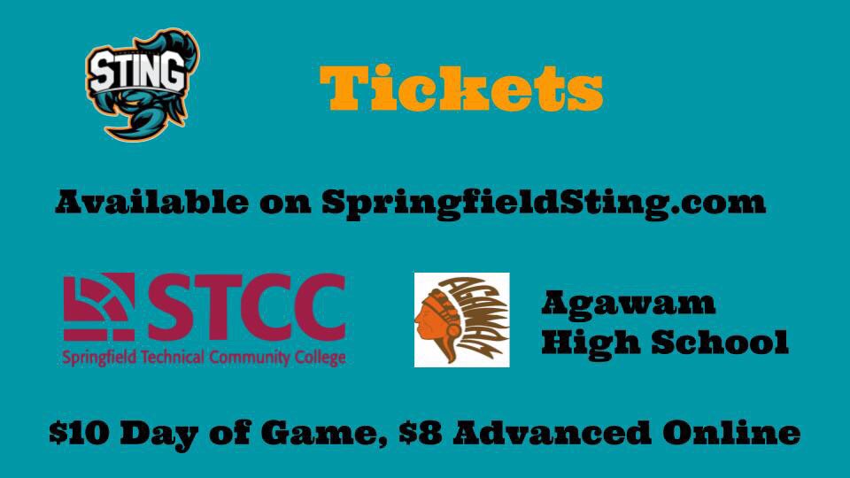 Be part of it, this Saturday at 7 @ STCC!  The Springfield Sting Community Heroes Series continues with all members of the Military admitted free with a Military ID!