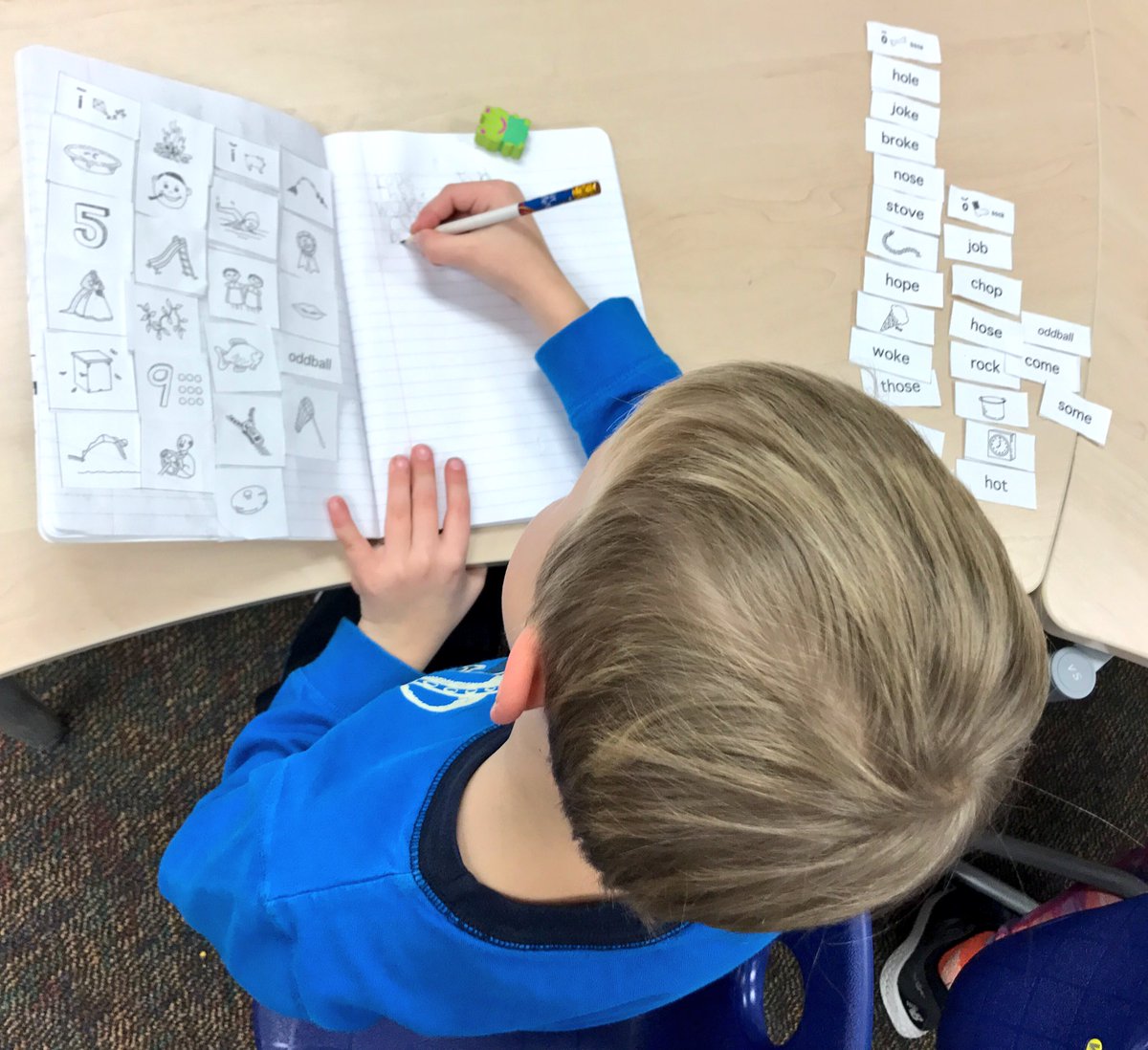 msyip_'s tweet photo. Our 1st graders have been busy getting WRITE back into Writer's Workshop &amp; Word Work! The snow can't SNOW us down! https://t.co/nYKladOrA2