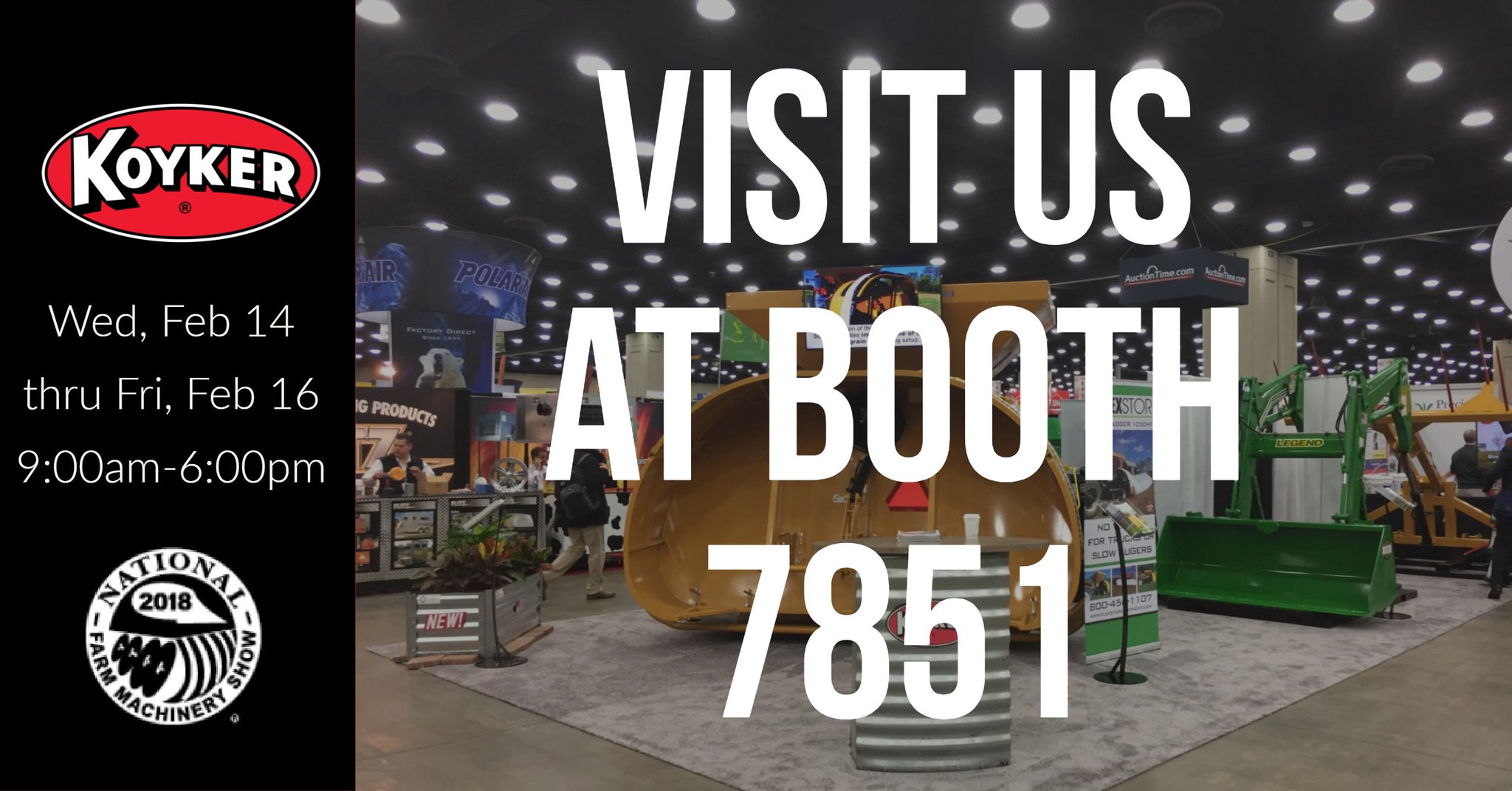 Koyker Manufacturing on Twitter "Less than a week until the National