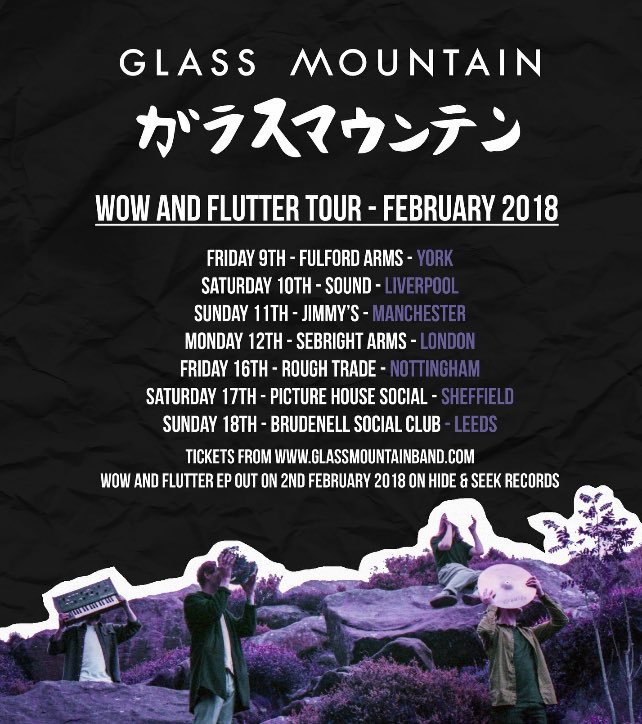 BrainwaveBand's tweet image. Not long now until you can see us #LIVE at the @SoundDukeStreet in #Liverpool supporting the mighty @glassmountainuk on their Wow and Flutter UK tour! 🖤💙🖤
🎶 Saturday 10 February 2018 🎶
Tickets available online or on the door! 
#SeeYouThere #Unsigned #Music #Gig