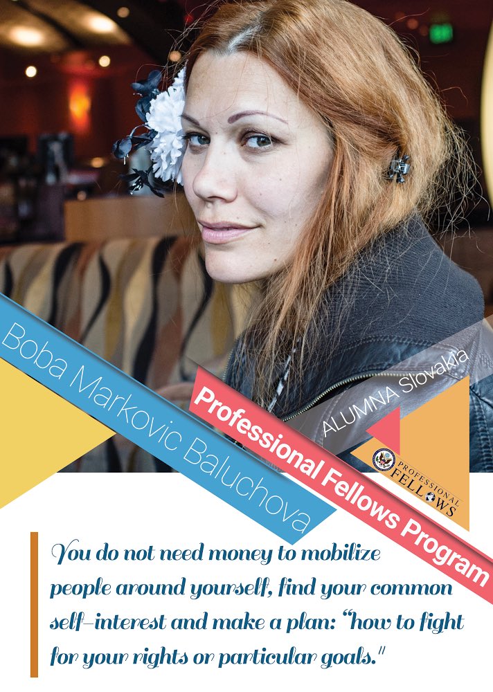 BobaMBaluchova's tweet photo. #DocUnion Founder &amp; CEO: #BobaMarkovicBaluchova - already a part of @ProFellows Alumni network &amp; @glc_teachdemocr familly! Apply for #ProFellow fellowship &amp; be the change in your own #community: https://t.co/RxrECFTIAt
#learning #usStay #socialChange #communityOrganizing https://t.co/xUpojnSiZH