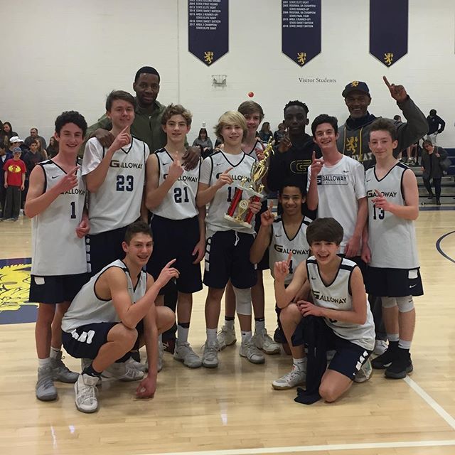 GwayAthletics's tweet photo. MAAC Champs! The ML Gold Boys Basketball team tops Davis Academy 47-18 in the MAAC finals! Go Scots! @gallowayschool https://t.co/OX1Es1DMWU https://t.co/HvtBhDtqG9