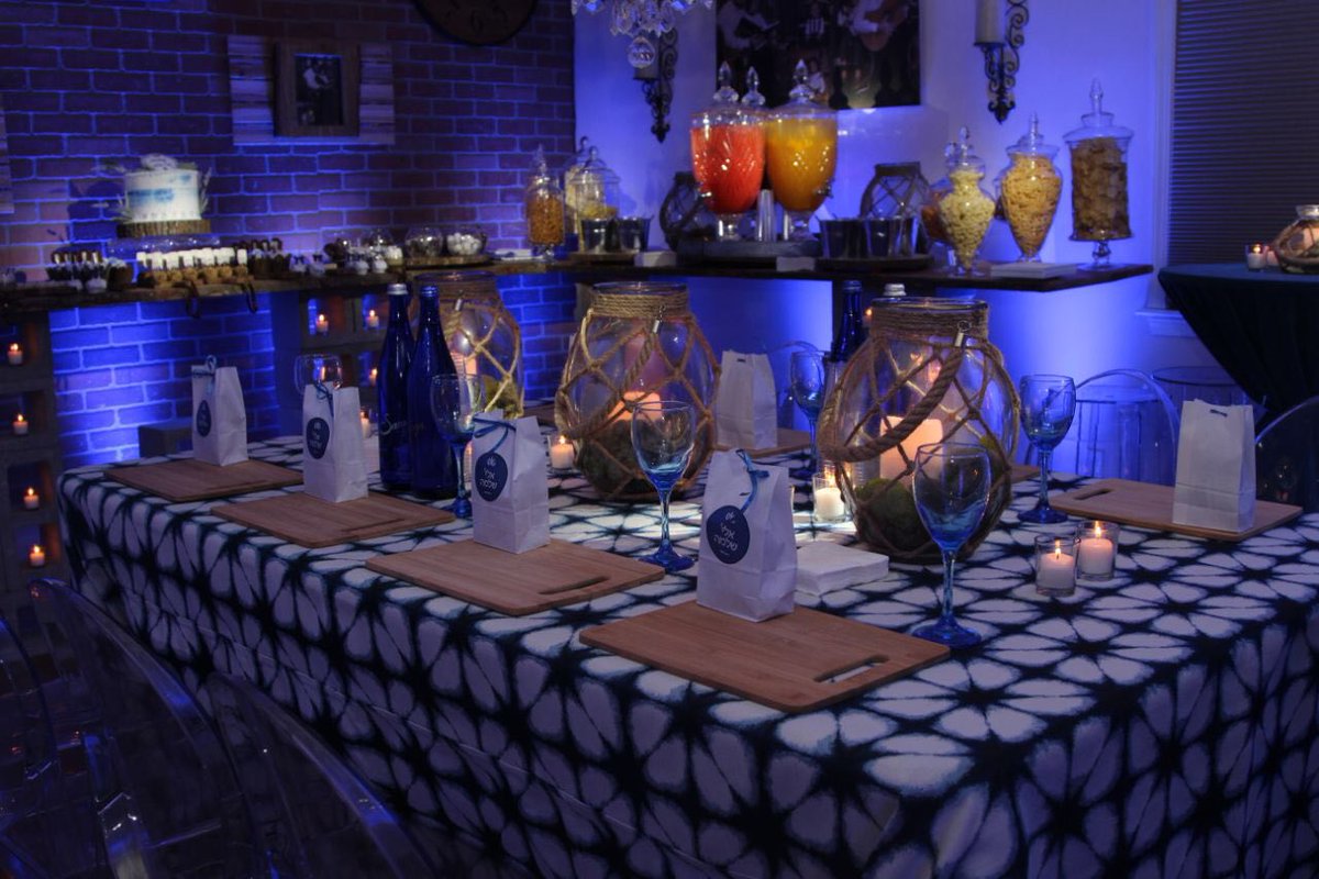 decorielevents's tweet photo. Another fabulous upsherin we recently did. Pekalach, drinks, Upsherin themed treats and the whole shebang.
Our swift team turned this living room space into a modern-rustic themed event...in a matter of hours, and arranged everything to perfection! https://t.co/KRBuF0pGEV