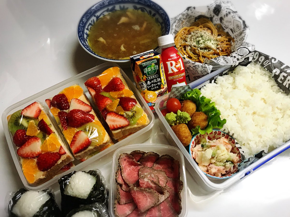 おかん Na Twitterze おかんのお弁当off日も終了 我が家の高校球児 昨日 研修旅行から元気に帰宅 また今日からお弁当作り顔晴ろ シーズン開始まであと少し お願いだから太っておくれ 高校球児がんばれ お弁当日記 高校球児弁当 お弁当記録 高校