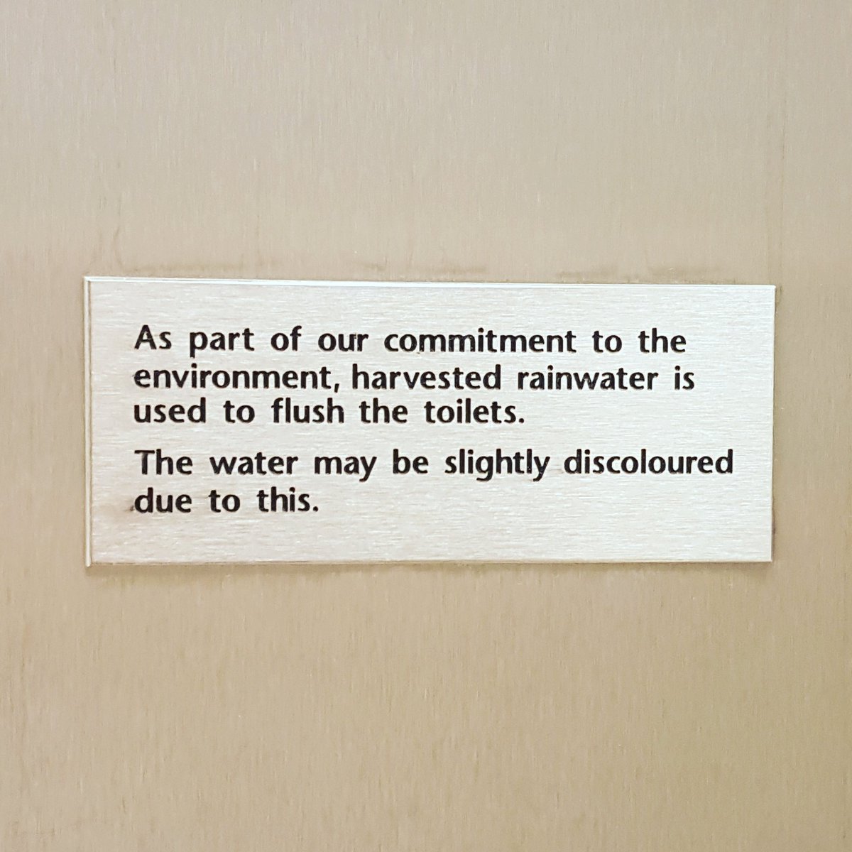 sanjmango's tweet photo. Spotted in the loo. Only in #Edinburgh would this be feasible for an office of 1000 people... #savetheplanet https://t.co/POO1e5R5mk