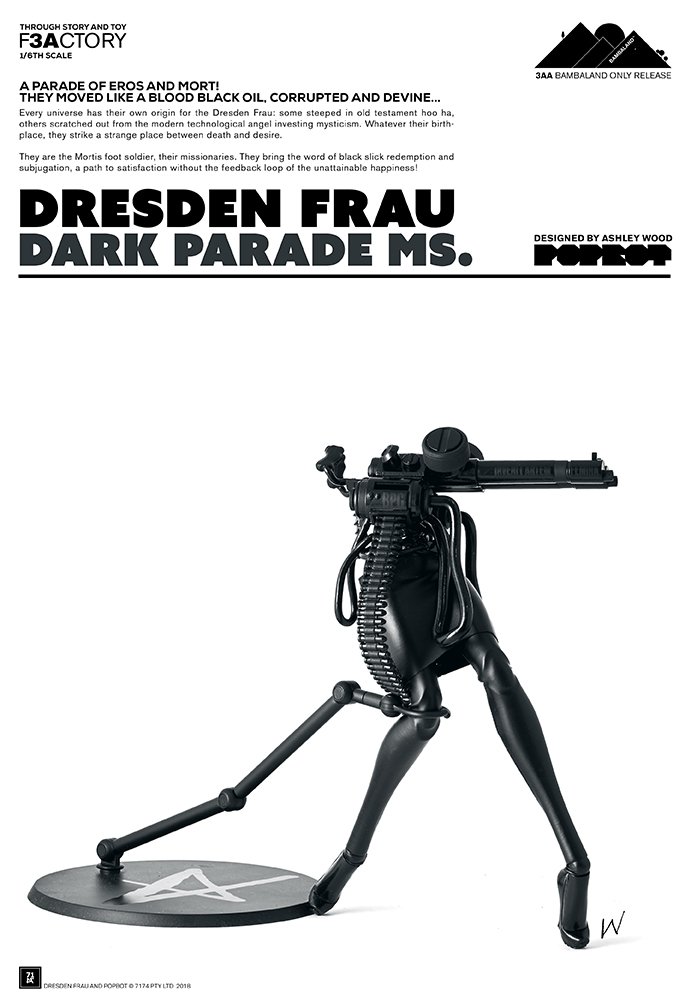 toysrevil's tweet photo. #toynews #onTOYSREVIL: https://t.co/uQeSkWBAyI DRESDEN FRAU DARK PARADE MS. in 1/6 from #ThreeAToys @WorldOf3A #nowforsomethingdifferent #ashleywood https://t.co/ezcr5OkdXV