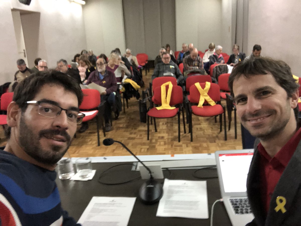 IgnasiTermes's tweet photo. Aquest matí he estat citat a declarar per la GC per haver participat a l’organització de l’acte del 29S a Montjuïc. Aquesta tarda participo a l’AGO d’@omniumgirones perquè continuarem fent tots els actes que calgui. Seguim! https://t.co/Qz0NeHzVoa