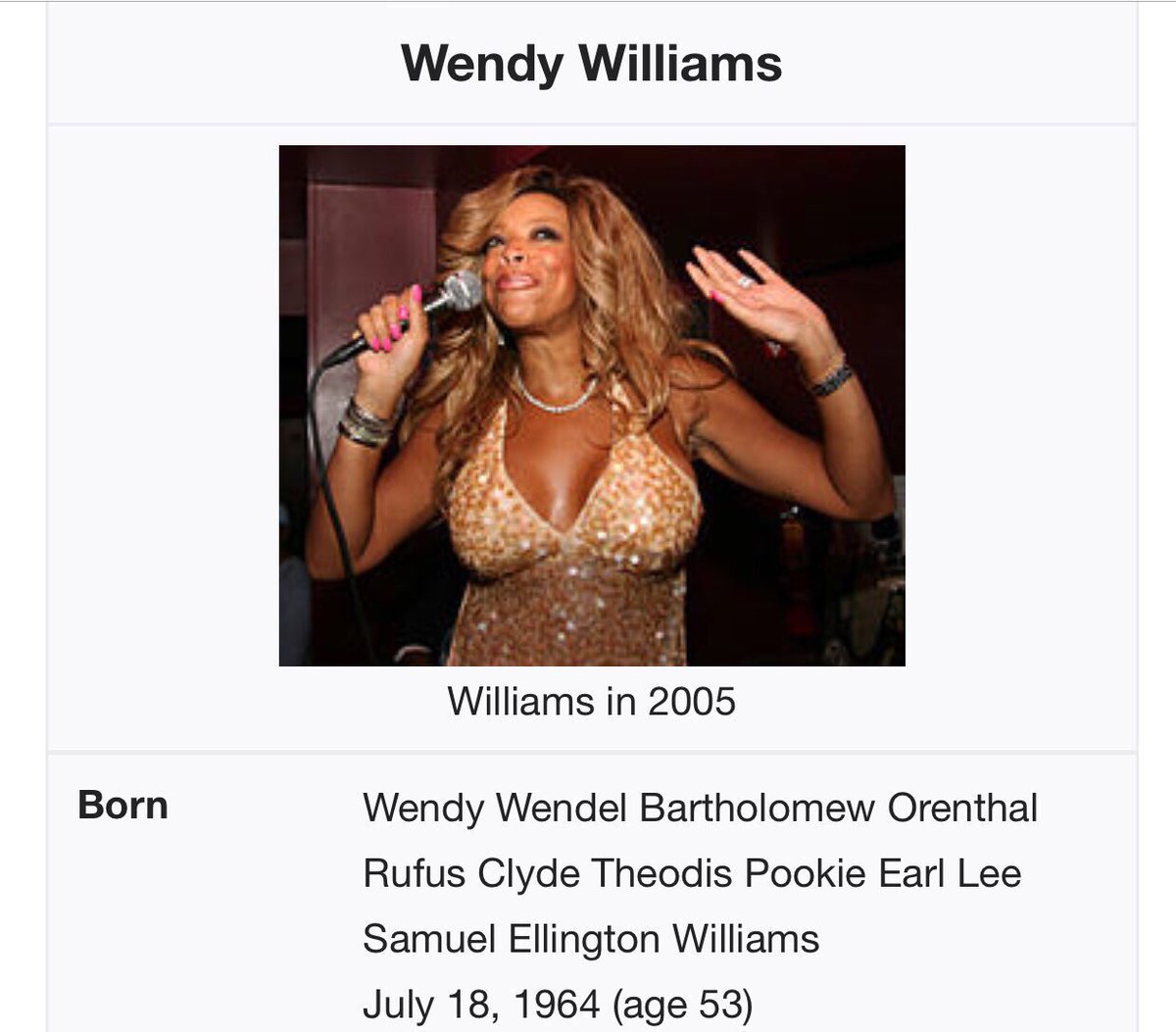 Why is her birth name so long?