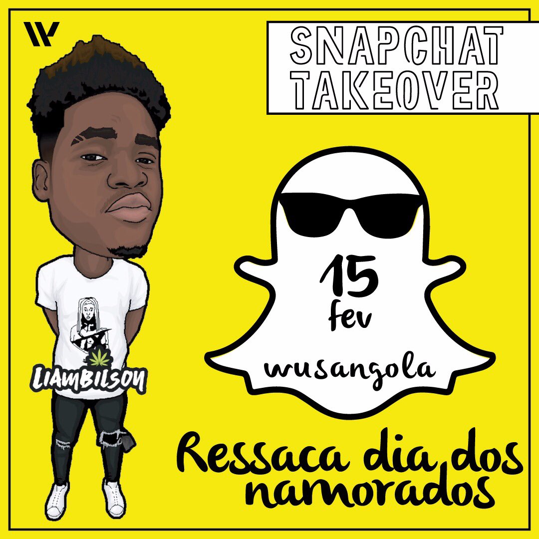 wusangola's tweet photo. Dia 15 @cotaliambilson no snap da @wusangola β’ Tema: Ressaca do dia dos namorados! ππ½ππ #WUSAngola #Liambilson https://t.co/wm8oGfuQRC
