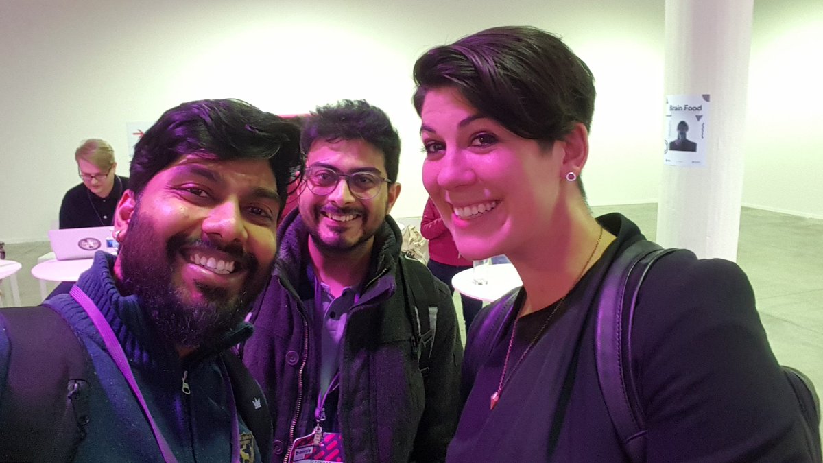 sujit30's tweet photo. @LeylaAcaroglu You were absolutely amazing today. loved the talk and the insights. Glad I was there in the audience.. #ixda18 https://t.co/qSe2PsbuE4