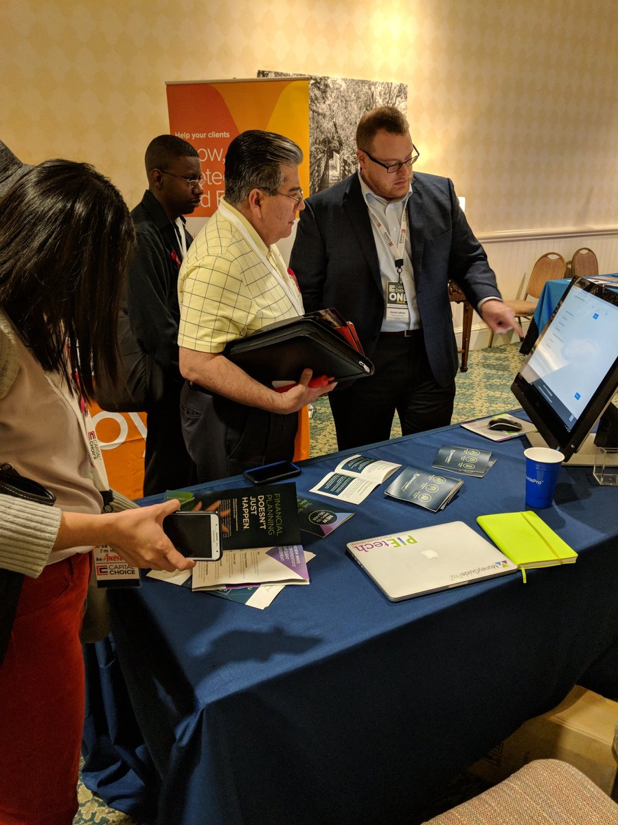 MyCapitalChoice's tweet photo. Our Product Partners are here and working hard to help you get ONE MORE! #2018OneMore https://t.co/EYa9wKYgKg