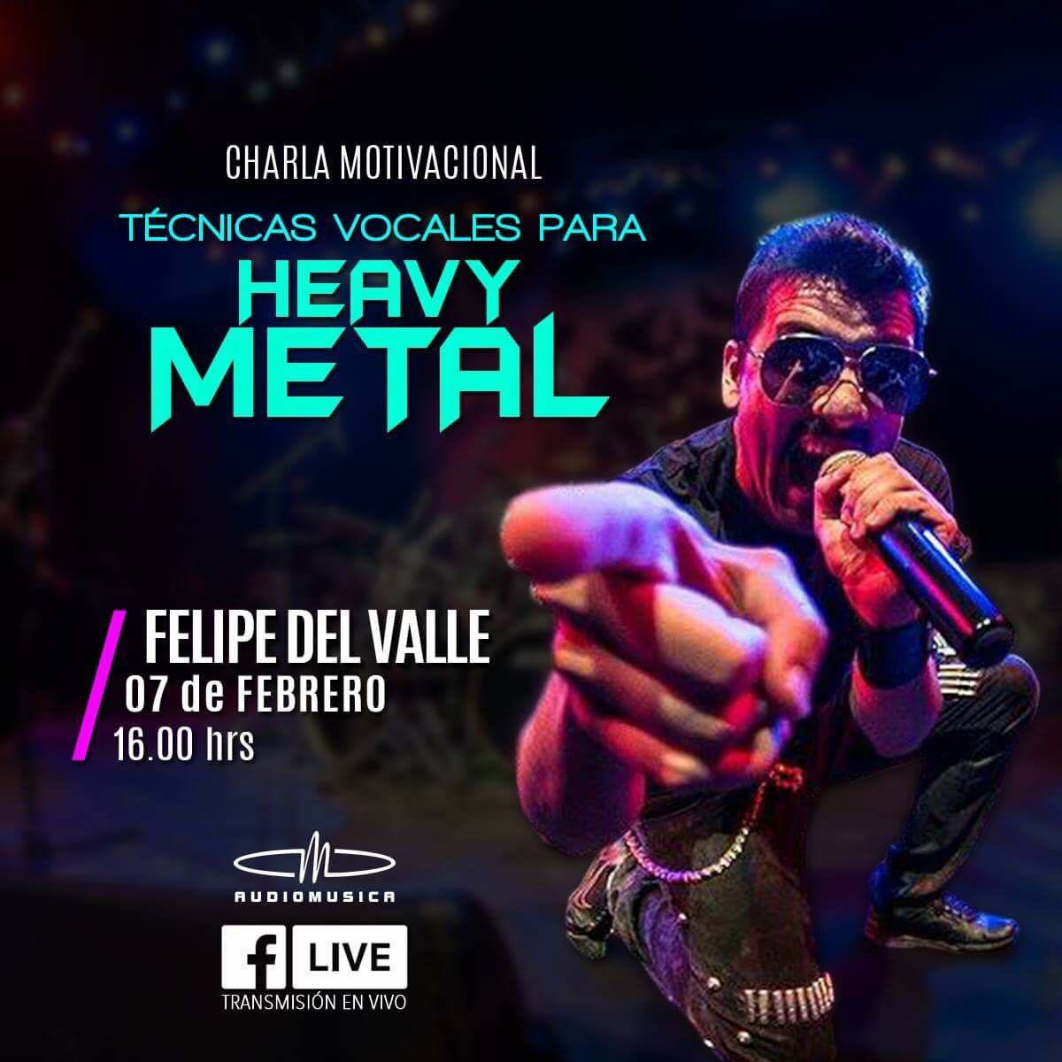 metal_drake's tweet photo. Revive la Charla Motivacional sobre “Técnicas Vocales para Heavy Metal” impartida por nuestro vocalista Felipe Del Valle vía Facebook Live de @audiomusica en el siguiente link: https://t.co/kk0yScH1Ho.
#Audiomusica #Charla #FacebookLive #Drake #DrakeMetal #17AñosDrake https://t.co/Z3d0iBLJTE