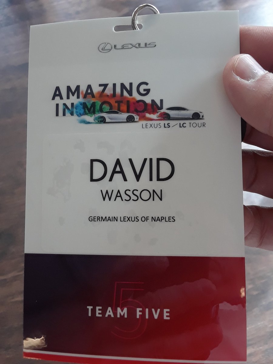 JustDWasson's tweet image. Ready to #ExperienceAmazing at the #AmazingInMotion tour of the #LexusLS and #LexusLC!
