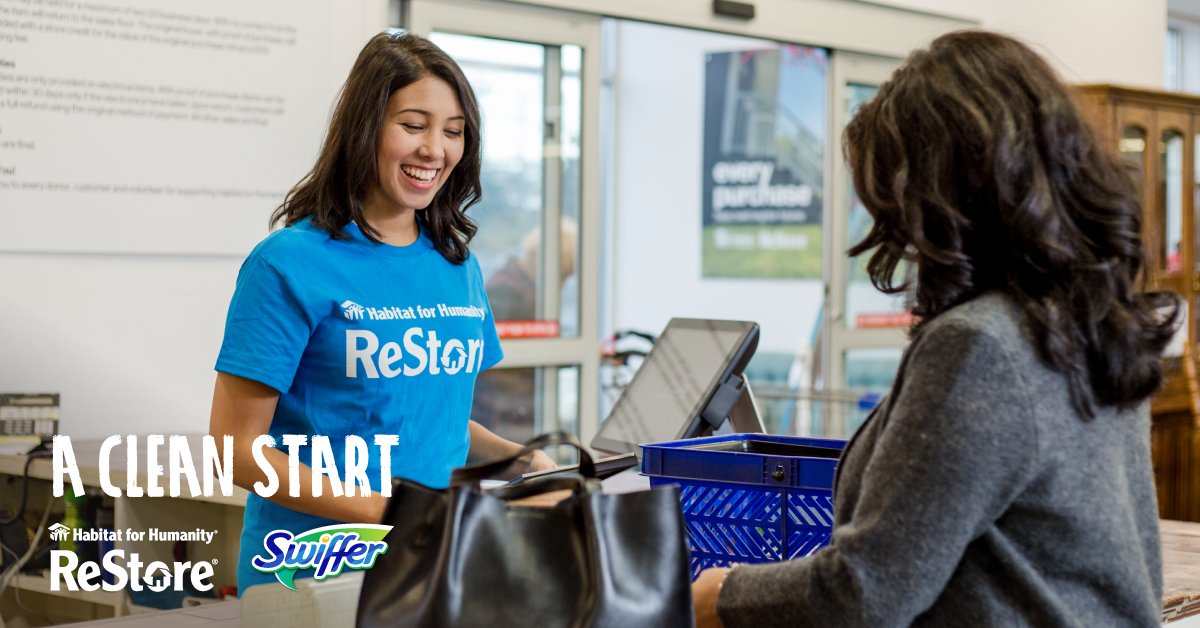 HFHSouthernAB's tweet image. Help provide families with #ACleanStart. From Feb.12-19, 2018, @Swiffer will donate $2 CAD to @HabitatCanada  with every transaction made at Habitat ReStores in Calgary and Medicine Hat. Find your nearest ReStore at restorecalgary.ca