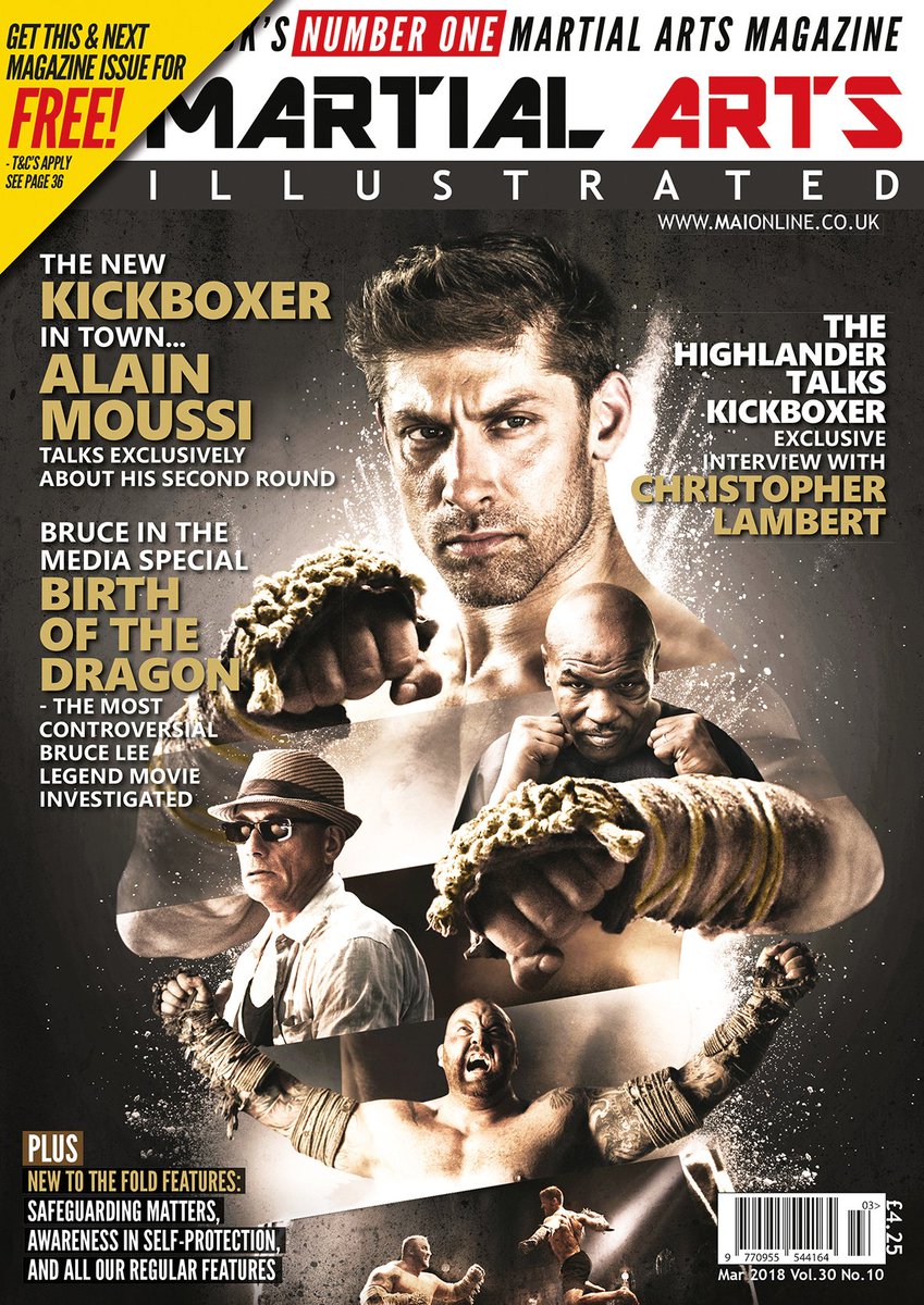 #KickboxerRetaliation has made the front cover of <a href="/MAImagazine/">Martial Arts</a> this month! 
Download and watch this weekend at goo.gl/vHUspp